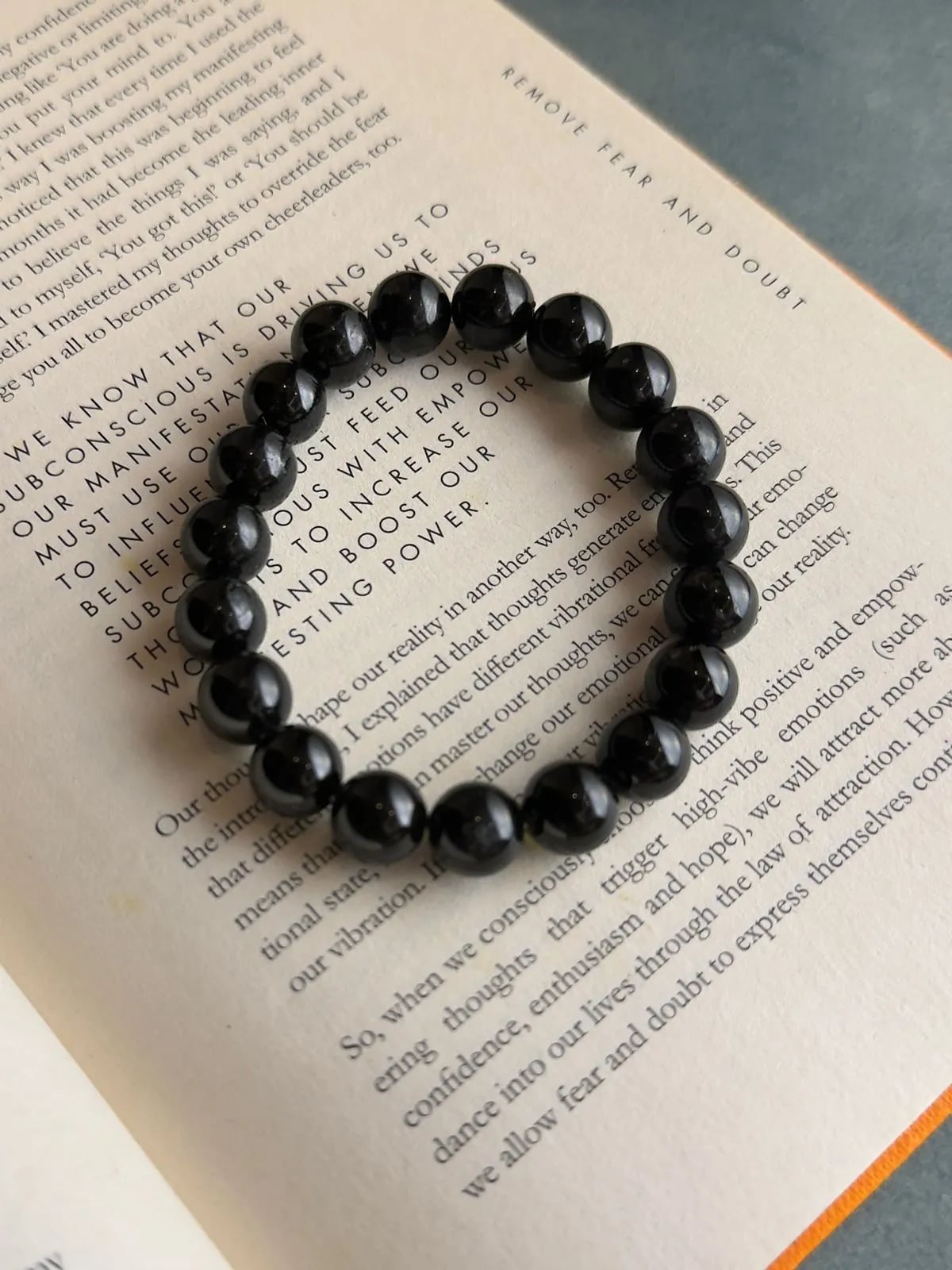 Black Obsidian – Protection from Negativity & Evil Eye (10mm)