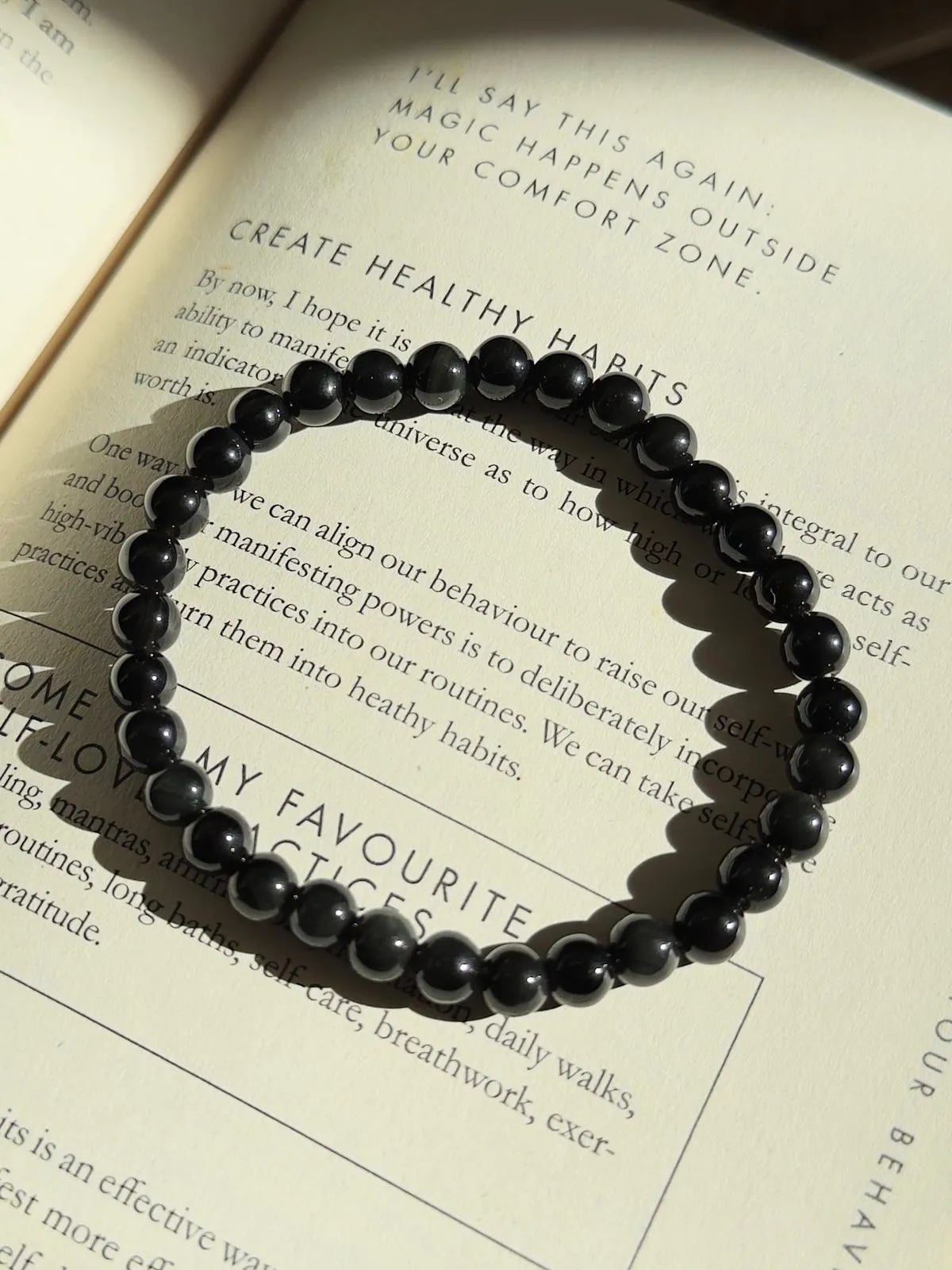 Black Obsidian – Protection from Negativity & Evil Eye 6MM