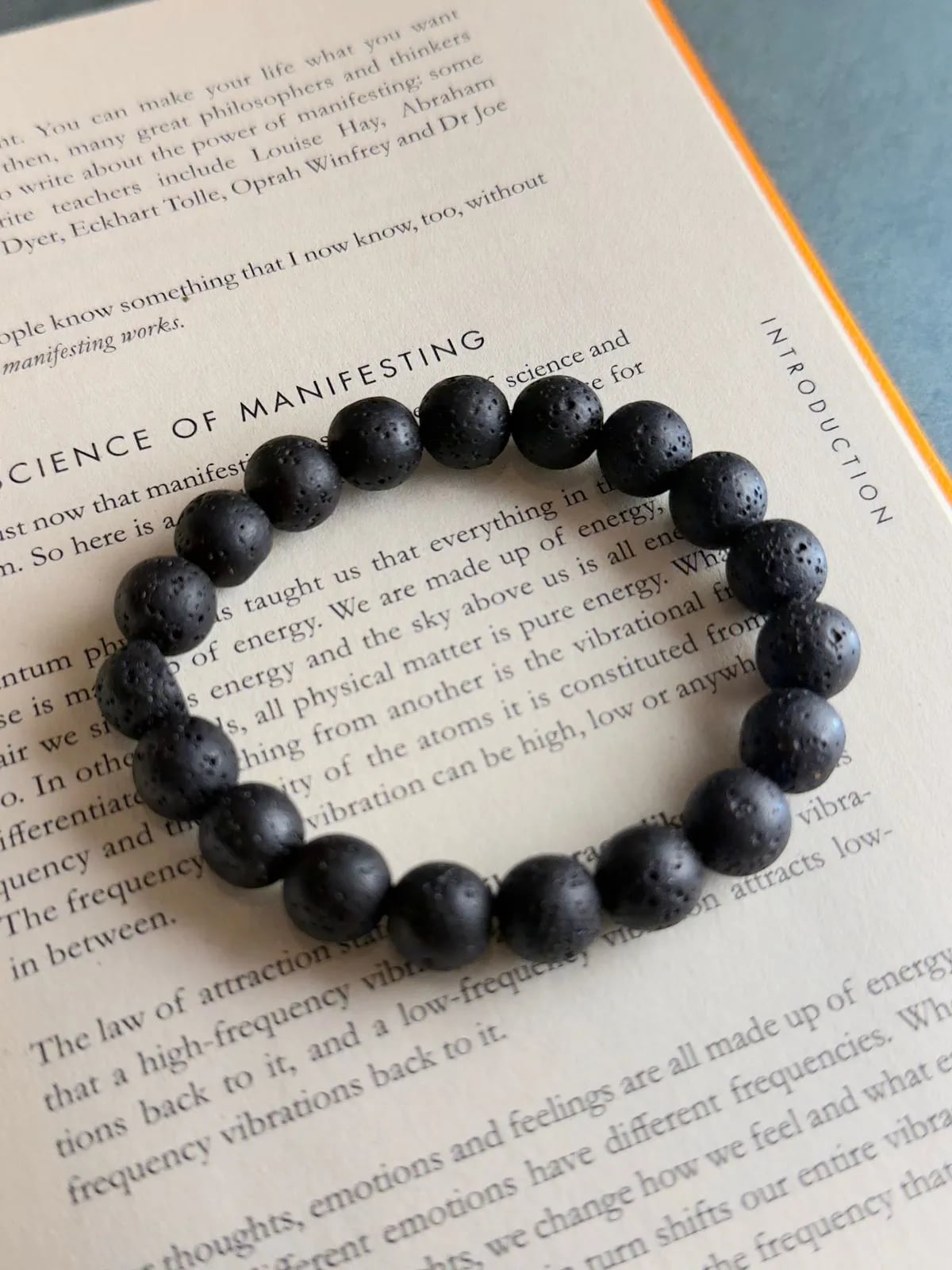 Lava Stone Bracelet (10mm)