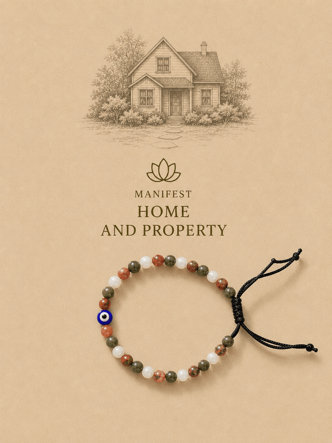Dream Home & Property Manifestation Bracelet